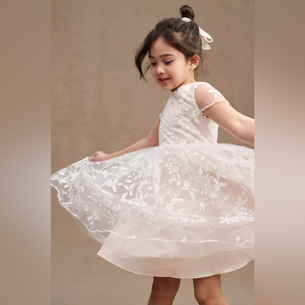 BHLDN Anthropologie Princess Daliana Lindi Lace Dress
